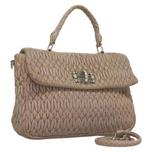 Pre Loved miu miu Women Pink Handbags
